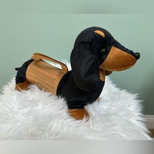 Little Toasties heat and hug dachshund plush